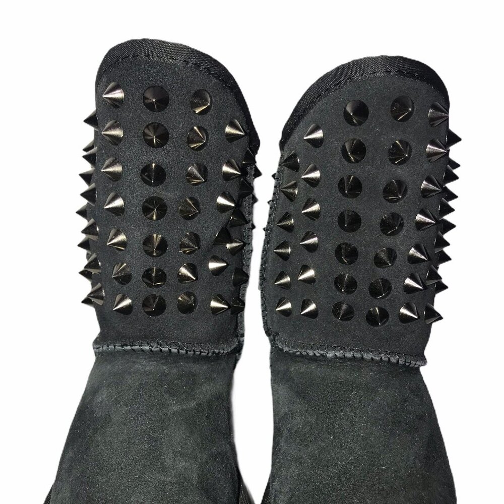 READ Rare Australia Luxe Collective Studded Leather Boots Toddler Girls 11 Black - Picture 3 of 11